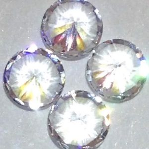 Beautiful Set Of Four White Natural Gemstones!